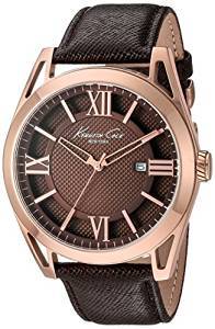 Kenneth Cole Analog Brown Dial Men's Watch IKC8073