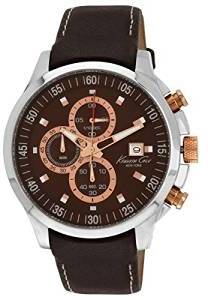 Kenneth Cole Analog Brown Dial men's Watch IKC8094
