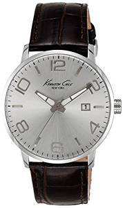 Kenneth Cole Analog Silver Dial Men's Watch IKC8006
