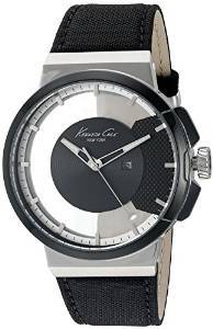 Kenneth Cole Transparency Analog Black Dial Men's Watch 10020855