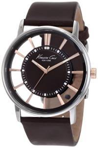 Kenneth Cole Transparency Analog Brown Dial Men's Watch KC1781