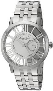 Kenneth Cole Transparency Analog Silver Dial Men'S Watch 10020810