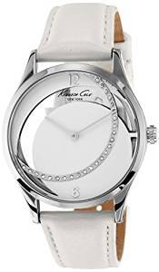 Kenneth Cole Transparency Analog White Dial Women's Watch IKC2875