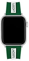 Lacoste Apple Watch Strap Analog Digital Green Dial Unisex Adult Watch 2050005