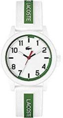 Lacoste Teen Analog White Dial Unisex Adult Watch 2020140