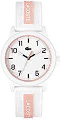 Lacoste Teen Analog White Dial Unisex Adult Watch 2020143