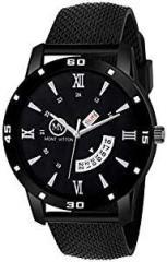 LIMESTONE Luxury Analogue Men's Watch Black Dial Black Colored Strap