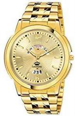 LIMESTONE Original Gold Plated Quartz Wrist Watch for Men