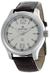 Maxima Attivo Analog Silver Dial Men's Watch 24055LMGI