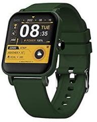 Maxima Maxima Max Pro X1 Smartwatch Premium 1.4 HD Display of 500 Nits with 10 Days Battery Life, 100+ Watch Faces, Sleep & SpO2 Monitoring, Social Media alerts, Multiple Exercise Modes Army Green