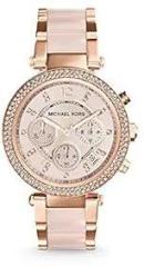 Michael Kors Analog Rose Dial Women's Watch MK5896