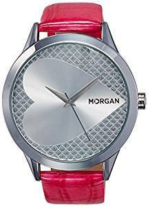 Morgan Analog Silver Dial Women's Watch M1043F