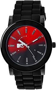 MTV Analog Red Dial Men's Watch B7009RE