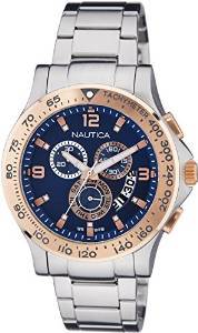 Nautica Sports Chronograph Navy Dial Men's Watch NAI22503G