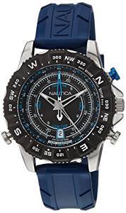Nautica Sports Chronograph Black Dial Men's Watch NAI20005G