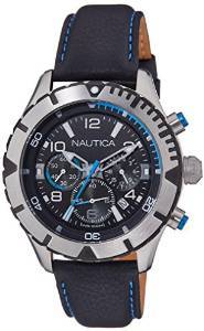 Nautica Sports Chronograph Black Dial Men's Watch NAI20503G