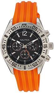 Nautica Sports Chronograph Black Dial Men's Watch NTA17666G