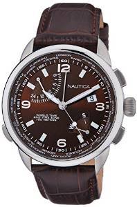Nautica Sports Chronograph Brown Dial Men's Watch NAI19509G