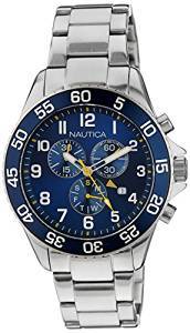 Nautica Sports Chronograph Navy Dial Men's Watch NAI17508G