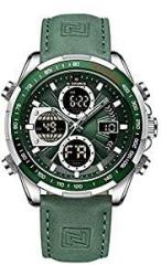 NAVIFORCE Analog Men's Watch Green Dial Green Colored Strap