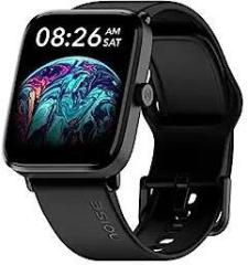 Noise ColorFit Pro 4 Alpha 1.78 inch AMOLED Display, Bluetooth Calling Smart Watch, Functional Crown, Metallic Build, Intelligent Gesture Control, Instacharge Jet Black