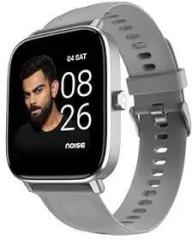Noise Newly Launched Quad Call 1.81 inch Display, Bluetooth Calling Smart Watch, AI Voice Assistance, 160+Hrs Battery Life, Metallic Build, in Built Games, 100 Sports Modes, 100+ Watch Faces Silver Grey