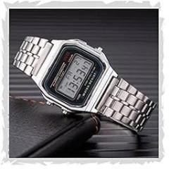 OCTANT Digital Vintage Square Dial Unisex Wrist Watch for Men Women. Pack of 1