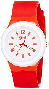 Oink Analog White Dial Unisex's Watch O5WHTRD