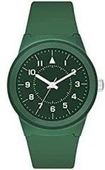 OMERA Analog Silicone Strap with Green Dial Casual Unisex Watch MT 120