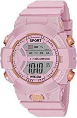 ON TIME OCTUS Digital Boy's and Girl's Watch DIGITAL 08 Grey Dial Multicolour Strap