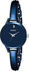 PAPIO Analogue Women's Watch and Girl's Watch Blue Dial Blue Color Strap