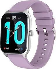 Pebble Newly Launched Cruise 1.96 inch Infinite Display, 320 * 386 High Resolution BT Calling Smartwatch, Rotating Crown, AI Health Sensors & Voice Assistant, 125+Sports Mode, 100+Watch Faces Lilac