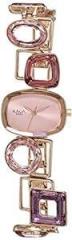 Pink Dial Analog Watch For Women NR95118WM02