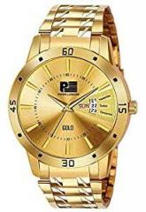 PIPER LONDON Analogue Men's Watch Gold Dial