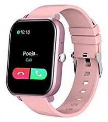 PTron pTron Force X11 Bluetooth Calling Smartwatch with 1.7 inch Full Touch Color Display, Real 24/7 Heart Rate Tracking, Multiple Watch Faces, 7Days Runtime, Health/Fitness Trackers & IP68 Waterproof Pink