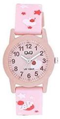 Q&Q Kids Collection Analog Multicolor Dial Unisex Watch V22A 001VY