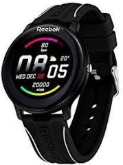 Reebok Reebok ActiveFit 1.0 Smartwatch 1.3 inch Full Touch HD Display, SpO2 Sensor, Dynamic HRM, BP & Sleep Monitor, Durable Spindrop Strap, 15+ Sports Modes & Upto 15 Days Battery RV ATF U0 PBIB BB Black