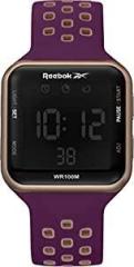 Reebok Square Elements Digital Black Dial Unisex's Watch RV SQE U9 PBIF B3