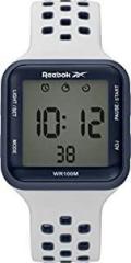 Reebok Square Elements Digital Gray Dial Unisex's Watch RV SQE U9 PNIS WN
