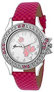 Rich Club RC 2252PINK Diamond~Studded Analog Watch For Women And GIRLS