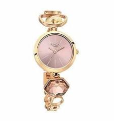 Rose Gold Dial Analog Watch for Women NR2606WM09