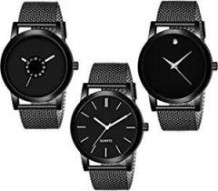 RPS FASHION WITH DEVICE OF R Analogue Assorted Dial Assorted Colored Strap Men and Girls Watch Combo Pack of 3