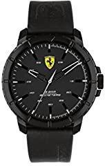 Scuderia Ferrari Forza Evo Analog Black Dial Men's Watch 0830901