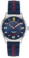 Scuderia Ferrari Pitlane Analog Blue Dial Unisex's Watch 0860015