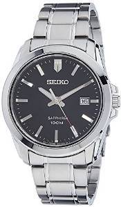 Seiko Dress Analog Black Dial Men's Watch SGEH49P1