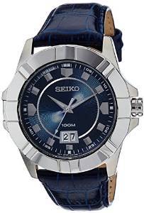 Seiko Lord Analog Blue Dial Men's Watch SUR133P1