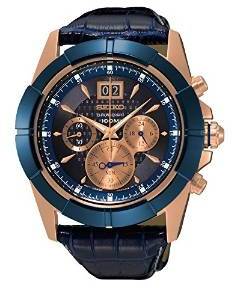 Seiko Lord Chronograph Blue Dial Men's Watch SPC158P1