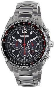 Seiko Prospex Chronograph Black Dial Men's Watch SSC261P1