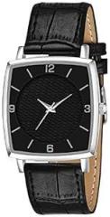 Shocknshop Analog Square Dial Casual Slim Leather Unisex Watch for Mens Women W63