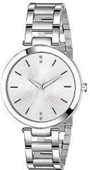 Silver Metal Strap Elegant Beautiful Analog Watches for Men, Women, Unisex Pattern, Sports Casual Watch, Formal Watch